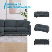 Picture of Mixoy L-Shaped Sectional Natural wood