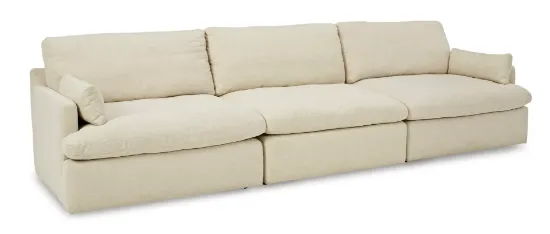 Picture of Tavani L-Shaped Sectional Natural wood