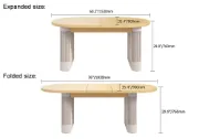 Picture of Veridian outdoor dining set – Natural Wood