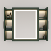 Picture of ALBA Mirror with Moving Back Storage