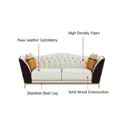 Picture of Celia Sofa – Natural Wood