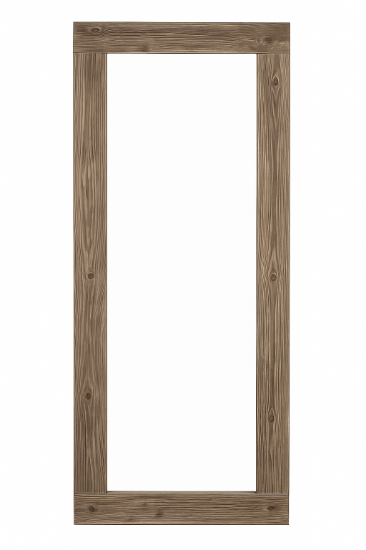 Picture of Helena wall mirror made of natural wood