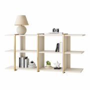 Picture of Armia Bookcase with Shelves - Natural Wood