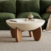 Jekaz Natural Wood Living Set