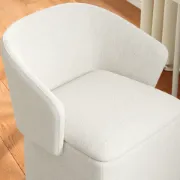 Novo Storage chair - Natural Wood Frame