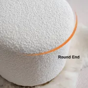 Picture of Luma Pure Comfort Pouf – With Solid Wood Base