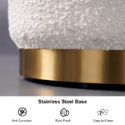 Picture of Luma Pure Comfort Pouf – With Solid Wood Base