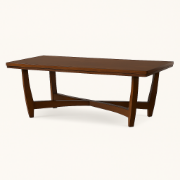 Picture of Rucca Wooden Cross Legs Coffee Table