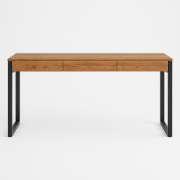 Picture of Jevane Modern Desk Natural wood with Metal