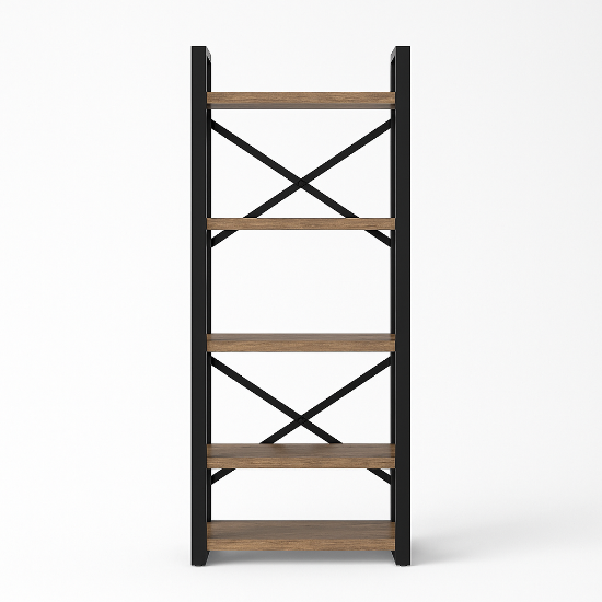 Picture of Narny Wood and Metal Framed Shelving Unit