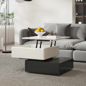 Show details for Elevia Lift-Top Coffee Table – Smart Functionality in Natural Wood Picture of Elevia Lift-Top Coffee Table – Smart Functionality in Natural Wood