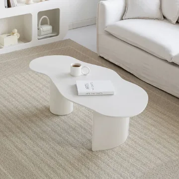 Show details for Wavea Minimalist Coffee Table – in Natural Wood Elegance Picture of Wavea Minimalist Coffee Table – in Natural Wood Elegance