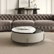 صورة طاولة القهوة مارفيرو الرخامية بآلية رفع – تصميم ذكي وأناقة عصرية