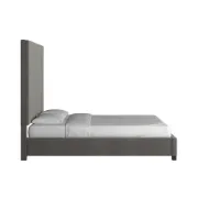 Picture of Velina Natural Wood Bed – Tufted Headboard