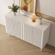 صورة لورايا سايدبورد خشب طبيعي – تصميم كلاسيكي بملمس منحوت