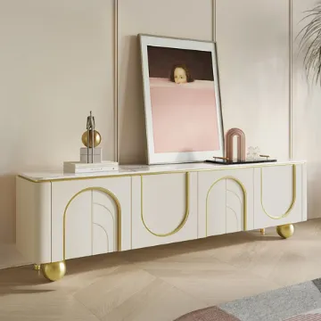 Show details for Aurella Arch TV Unit β Gold Trim &  Elegance Picture of Aurella Arch TV Unit β Gold Trim &  Elegance