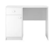 Picture of Orlin - Study Desk with Side Storage Unit - Natural Wood