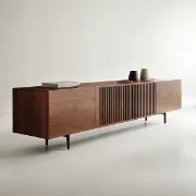 Picture of Tolira Modern TV Stand with Practical Design – Natural Wood