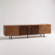 Picture of Tolira Modern TV Stand with Practical Design – Natural Wood