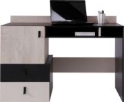 Picture of Trivo Modern Desk with Drawers & Storage Unit – Natural Wood