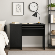 Picture of Noir Modern Desk – Natural Wood with Elegant Design
