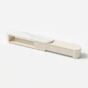 Lévanto – TV Unit & Coffee Table Set with Elegant Marble Surface