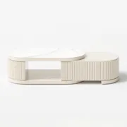 Picture of Lévanto – TV Unit & Coffee Table Set with Elegant Marble Surface