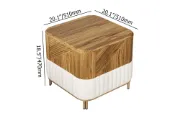 Picture of Clairvaux – TV Unit, Coffee Table & Side Table Set in Natural Wood