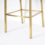 Picture of Aveline  Bar Stool – Gold Metal Frame with Padded Seat & Backrest