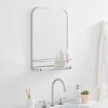Seamless Wall Shelf Mirror  Seamless Wall Shelf Mirror