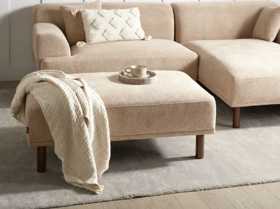 Picture of Ottoman Sable - Natural wood