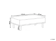 Picture of Ottoman Sable - Natural wood