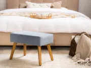 Picture of Ottoman  Aura - Natural wood