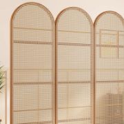 Avena Wooden Room Divider – Natural Woven Design