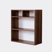 Picture of Amour Coffee Corner Shelf Natural wood – Open Storage Design in Natural Wood.