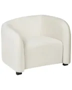 Luvora - Curved Velvet Armchair