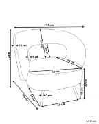 Opale Accent Chair- Natural wood.