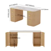 Picture of Écrito Desk - Natural Wood.