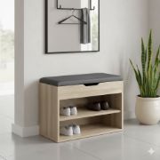 صورة كارمينا مقعد تخزين الأحذية