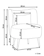 صورة Melo Curve Accent Chair