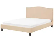 Marvello Upholstered Bed – Padded Headboard with Decorative Studs