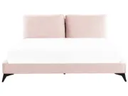 Lusso Upholstered Bed – Double-Pillow Padded Headboard