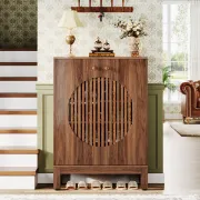 Cirvelle - Modern Natural Wood Shoe Cabinet