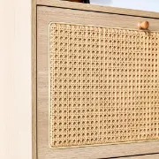 Ravinne – Natural Wood Shoe Cabinet