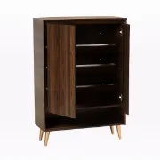 صورة Brixton Natural Wood Shoe Cabinet