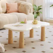 Clouda Modern Coffee Table – Organic Design – Natural Wood