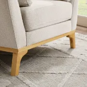 Picture of Clair Armchair - Natural Wood.