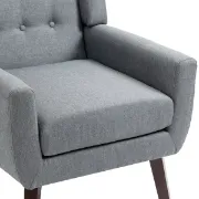 Picture of Aurore Armchair - Natural Wood.