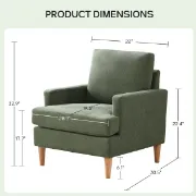 Picture of Petite Armchair - Natural Wood.