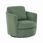 Picture of Impérial Curved Armchair - Natural Wood.